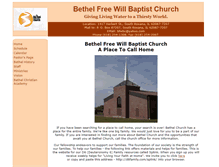 Tablet Screenshot of bethelfwbsroxana.org